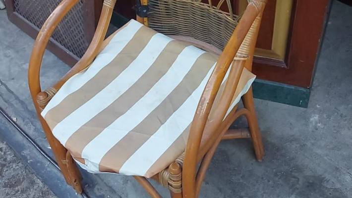 Bambu sandalye